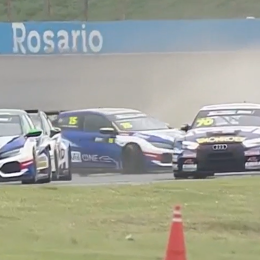 TCR en Rosario: el peligroso trompo que pudo haber ocasionado un accidente masivo en la 1ra final