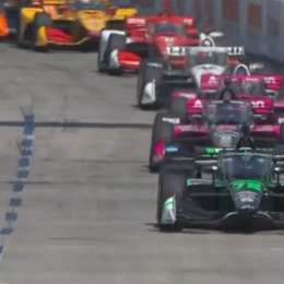 IndyCar: Canapino llegó a la punta y relanzó adelante en Long Beach