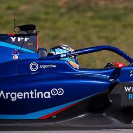 Franco Colapinto culminó el primer día de test en Ímola