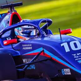 Fórmula 3: Colapinto completó los tests en Imola