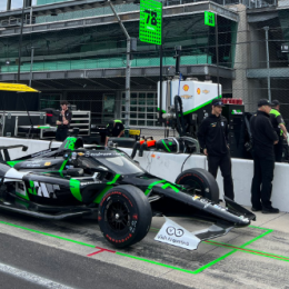 La IndyCar Series ya gira en Indianápolis y Canapino espera en boxes