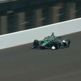 IndyCar: Canapino va cada vez más al límite en Indianápolis