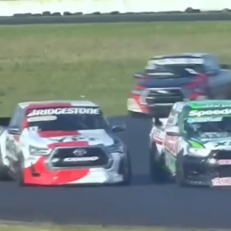 El insólito encontronazo en la clasificación de las TC Pick Up en La Plata