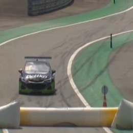 Stock Car: Salas chocó contra un inflable en plena calle de boxes de Interlagos