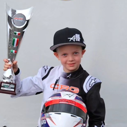 Robin Raikkonen, hijo de Kimi, ya hace podios y tiene un carácter parecido al padre