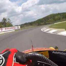 ¡Espectacular cámara a bordo en Barber! el circuito donde correrá Canapino