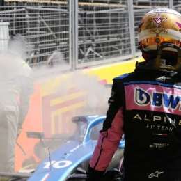 F1: Gasly y una nueva bandera roja en el GP de Azerbaiyán