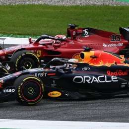 F1: ¡Calcados!, Leclerc y Verstappen marcaron el mismo tiempo en la clasificación del GP de Azerbaiyán