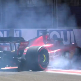 F1: el golpe de Leclerc que perjudicó a Sainz