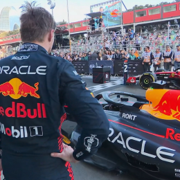 F1: Verstappen se quejó de la maniobra de Russell en el Sprint de Bakú