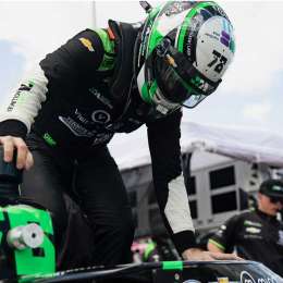 IndyCar: Canapino abrió el sábado en Barber y cumplió con el segundo entrenamiento