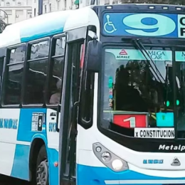 Paro de colectivos: la línea 9 no presta su servicio a causa de una agresión a un chofer