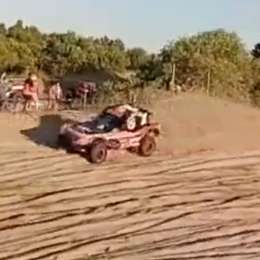 IMÁGENES SENSIBLES: un Jeep se despistó en el Safari Arena y mató a una persona