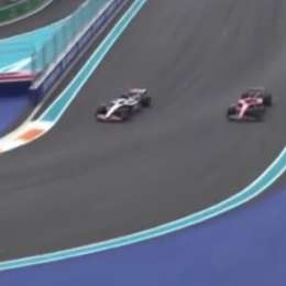 F1: así fue el cerrado duelo entre  Leclerc y Magnussen en Miami