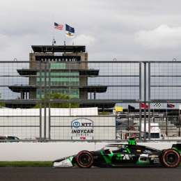IndyCar: Canapino hizo el último chequeo previo a la carrera en Indianápolis