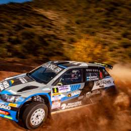 Rally Argentino: Miguel Baldoni lidera en su tierra
