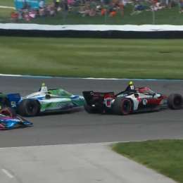 IndyCar: el toque entre compañeros de equipo que benefició a Canapino