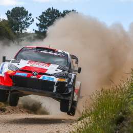 WRC en Portugal: Rovanperä cerró el sábado como líder