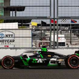 IndyCar: Canapino vio una nueva bandera a cuadros, fue 21ro en Indianápolis
