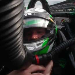 IndyCar: Canapino se exigió al máximo: "Estoy totalmente acalambrado"