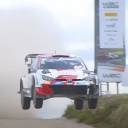 WRC: saltos espectaculares en Fafe; lo mejor del Rally de Portugal