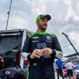 Canapino y los detalles de los test previos a las 500 Millas de Indianápolis