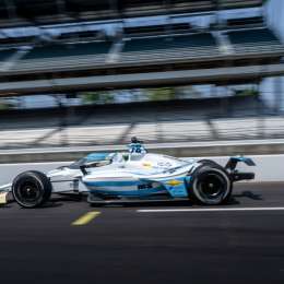 IndyCar: Canapino afina los detalles, mirá su simulacro de clasificación