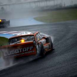 TC: Lambiris dominó el ensayo bajo la lluvia en Termas