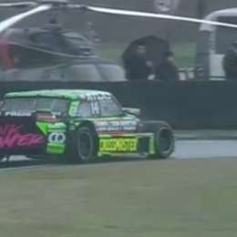 TC: la lluvia complicó el entrenamiento en Termas de Río Hondo