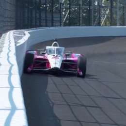 IndyCar: Castroneves rozó el muro en la clasificación para las 500 Millas