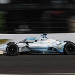 Canapino en Indianápolis: así fueron sus vueltas de clasificación para las 500 Millas