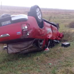 Fatal accidente en la ruta 33: una mujer falleció tras un choque entre dos camionetas