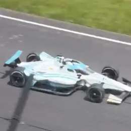 Así se vivió desde la tribuna el paso de Canapino por la recta de Indianápolis