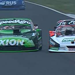 TC Pista: Chapur se la jugó, estiró el frenaje y pasó a Castro en la segunda serie