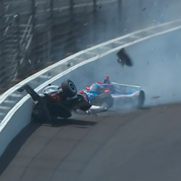VIDEO: fuerte accidente en las prácticas de las 500 Millas de Indianápolis