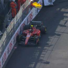 F1: duro golpe de Carlos Sainz en el cierre del viernes en Mónaco