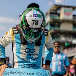 Indy500: se terminó la práctica final del viernes y Agustín Canapino se colocó en la sexta posición
