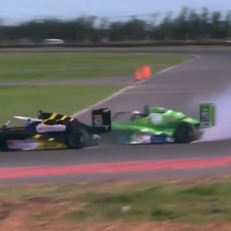 Fórmula Nacional: Gutierrez se pasó y le pegó a su compañero