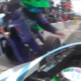 Indy500: rápida detención de Agustín Canapino en la primera parte de la carrera