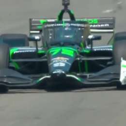IndyCar: Canapino le hace frente a las ondulaciones del circuito en Detroit