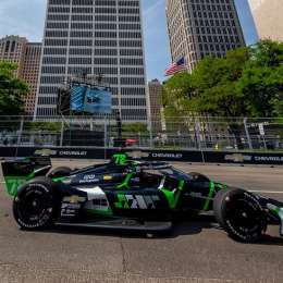IndyCar: ¿En que grupo saldrá a clasificar Agustín Canapino en Detroit?