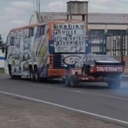 TC: ¡A la vieja usanza! Marcos Di Palma ya está en viaje para Rafaela