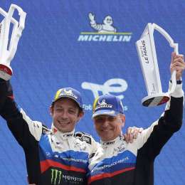 Valentino Rossi y su primer triunfo en el automovilismo