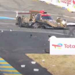 WEC: fuerte accidente en las 24 Horas de Le Mans