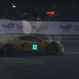 ¡Se exige a fondo! Nico Varrone intentó una superación y terminó en trompo