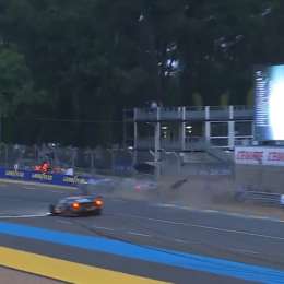 ¡Fuerte piña! El accidente que preocupó a todos en las 24 horas de Le Mans