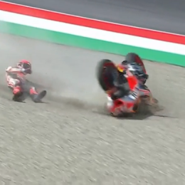 MotoGP: se terminó la carrera para Marc Márquez en Mugello