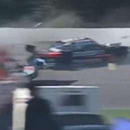 TC: ¡Qué susto! fuerte accidente en la tercera serie