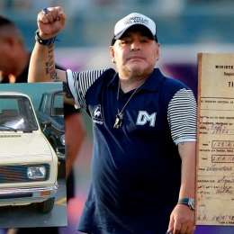 El piloto argentino que tiene el primer auto 0km de Diego Maradona