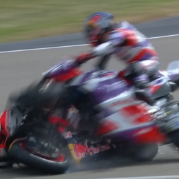 MotoGP: terrible accidente de Márquez y Zarco en Sachsenring